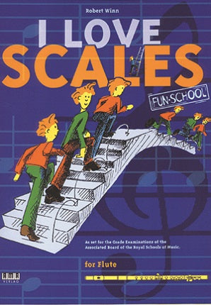 Winn, Robert - I Love Scales for Flute (Book)