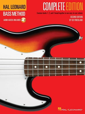 Hal Leonard Electric Bass Method - Complete Edition with audio access