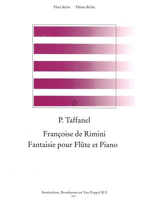 Taffanel - Francois de rimini for flute and piano