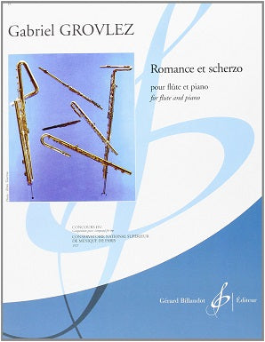 Grovlez- Romance & Scherzo (Gérard Billaudot Éditeur )