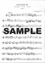 Mozart - Six Sonatas K13-15 Volume 2 for Flute and Piano (Reinhardt)
