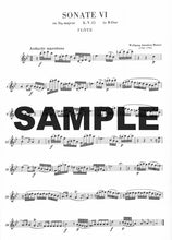 Mozart - Six Sonatas K13-15 Volume 2 for Flute and Piano (Reinhardt)
