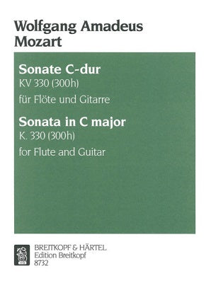 Mozart, Wolfgang Amadeus - Sonata in C major K. 330 for flute and guitar