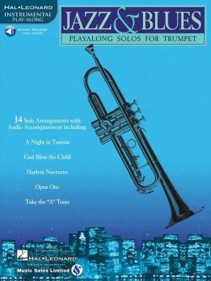 Jazz & Blues Play-Along Solos for Trumpet