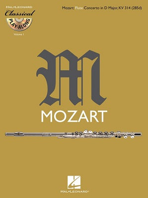 Mozart - Concerto for Flute and Orchestra D major K. 314  (Classical play along)
