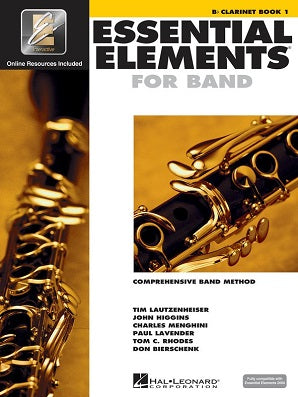 Essential Elements for Band Clarinet  - Book 1 with EEi