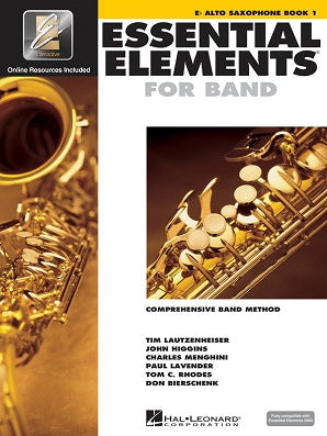 Essential Elements for Band - Book 1 with EEi Alto Saxophone