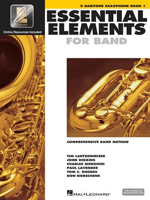 Essential Elements for Band - Book 1 with EEi Eb Baritone Saxophone
