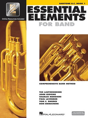 Essential Elements for Band - Book 1 with EEi Baritone BC (Euphonium)