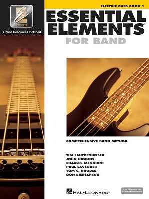 Essential Elements for Band - Book 1 with EEi Electric Bass