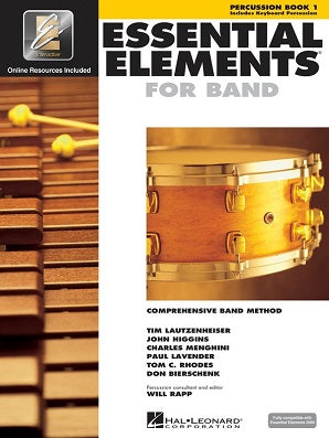 Essential Elements for Band - Book 1 with EEi Percussion/Keyboard Percussion