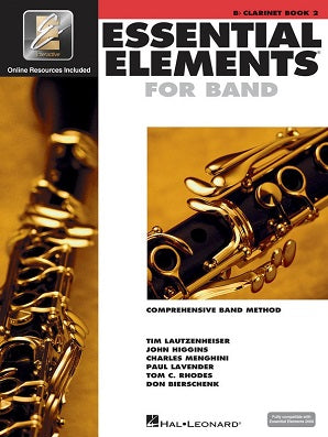 Essential Elements for Band Clarinet - Book 2 with EEi
