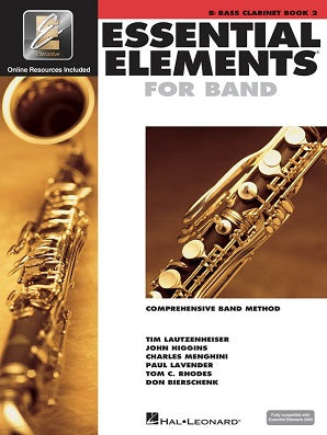 Essential Elements for Band - Book 2 with EEi Bb Bass Clarinet