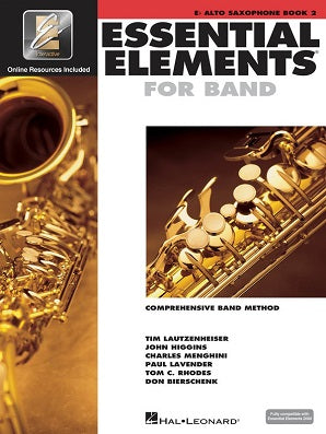 Essential Elements for Band - Book 2 with EEi Eb Alto Saxophone
