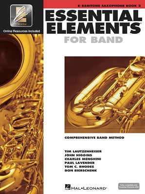 Essential Elements for Band - Book 2 with EEi Eb Baritone Saxophone
