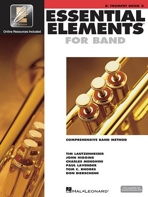 Essential Elements for Band - Book 2 with EEi Trumpet