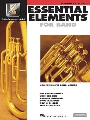 Essential Elements for Band - Book 2 with EEi Baritone B.C.