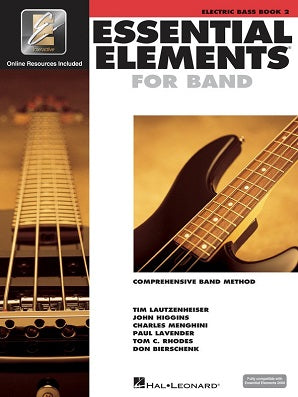 Essential Elements for Band - Book 2 with EEi Electric Bass