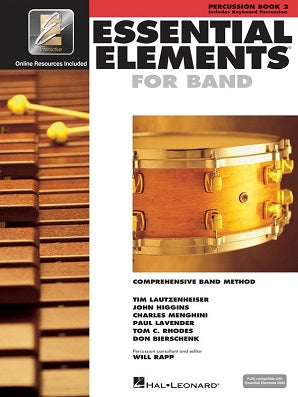Essential Elements for Band - Book 2 with EEi Percussion/Keyboard Percussion