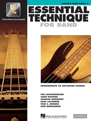 Essential Technique For Band Bk3 Electr Bass Eei