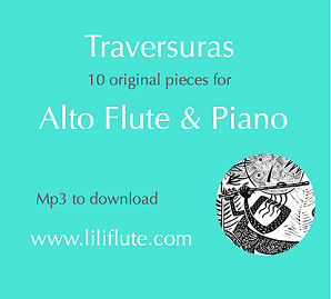 Marulanda, Carmen -Traversuras for Alto Flute & Piano