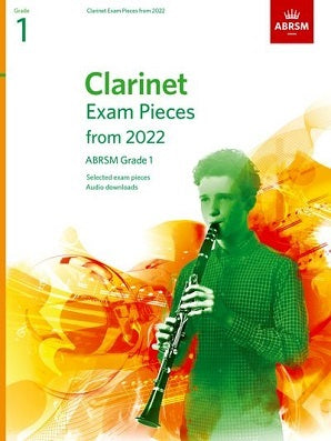 ABRSM Clarinet Exam Pieces from 2022 Gr 1 Sc/Pt/OA
