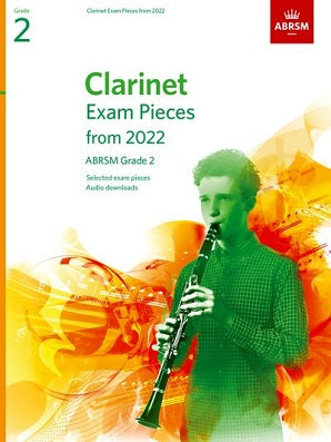 ABRSM Clarinet Exam Pieces from 2022 Gr 2 Sc/Pt/OA
