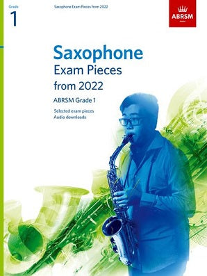 ABRSM Saxophone Exam Piece from 2022 Gr 1 Sc/Pt/OA