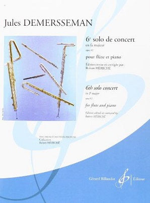 Demersseman, J - Concert Solo No. 6 Op. 82 F Major (Billadout)