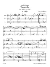 Warner-Buhlmann, Helga  Tango & Co. 5 Tänze für 3 Flöten