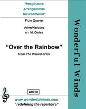 Arlen/Orriss - Over the rainbow flute quartet (WW)