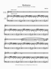 Fox - Meditation - for alto flute and piano