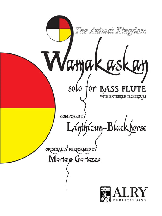 Linthicum-Blackhorse - Wamakaskan for Bass Flute