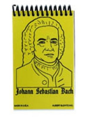 Mini Spiral Notebook - Bach