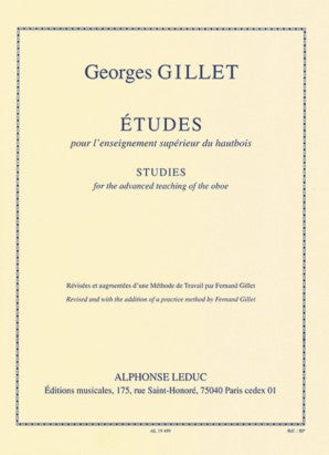 Gillet, Georges - Studies For The Advanced Teaching Of The Oboe