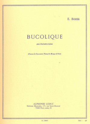 Bozza, E - Bucolique Clarinet And Piano