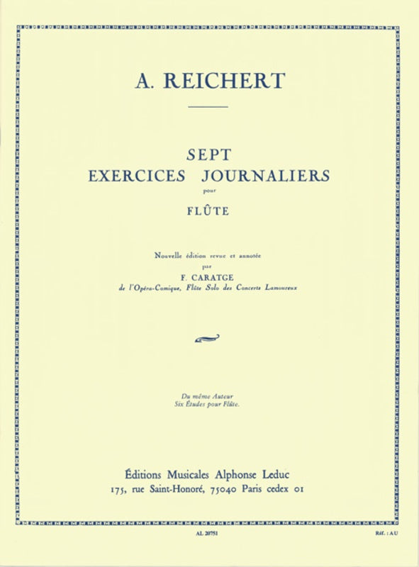 Reichert, Mathieu - Daily Exercises Op. 5