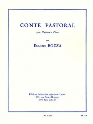 Bozza, Eugene - Conte Pastoral for oboe and piano