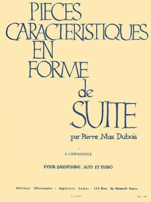 Dubois, Pierre Max - Pieces Characteristiques Op. 77 No. 1