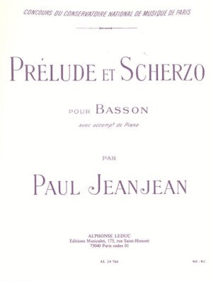 Jeanjean, Paul - Prelude et Scherzo