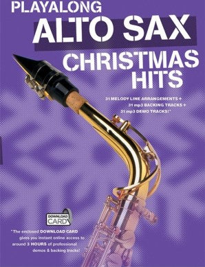 Playalong Alto Sax Christmas Hits