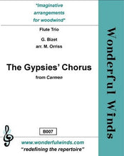 Bizet/Orriss The Gypsies Chorus from Carmen for flute trio (WW)