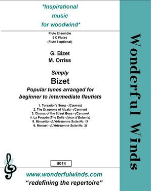 Bizet, G. - Simply Bizet - for flute ensemble