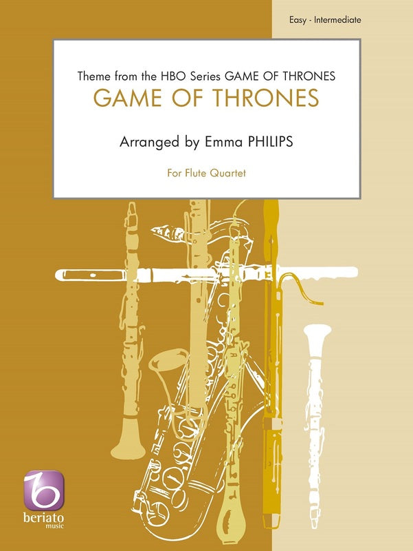 Game of Thrones for flute quartet
