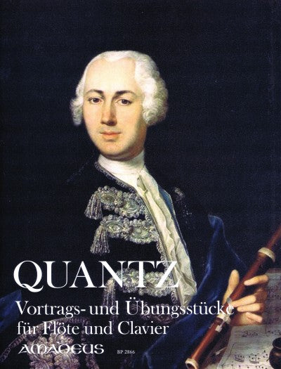 Quantz - Exercises and recital pieces for flute