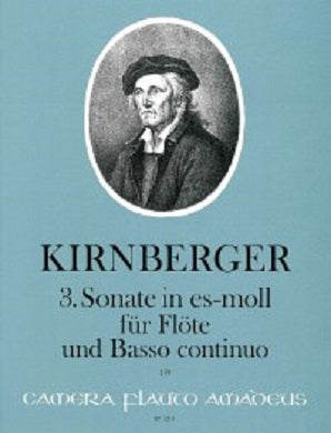 Kirnberger, JP - 3 . Sonata in E flat minor