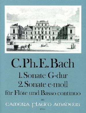 Bach, CPE - Sonata in G major - 2. Sonata in e minor · Wq 123/4