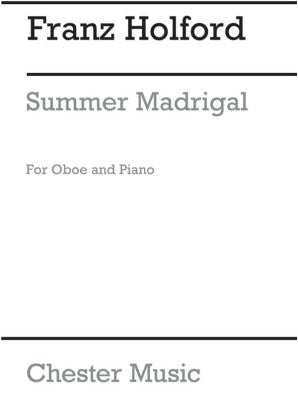 Holford, Summer Madrigal Oboe/Piano