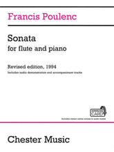 Poulenc F - Sonata for Flute And Piano