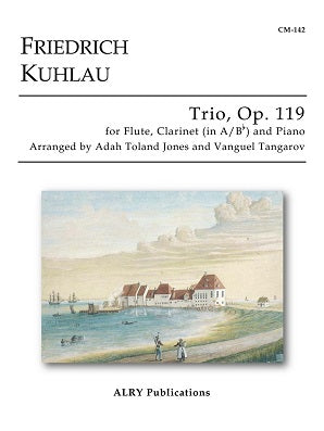 Kuhlau, F Trio , Op. 119 for flute,clarinet and piano